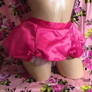Victoria secret sexy little thing tutu lingerie Y2K 2000’s satin bow huge skirt